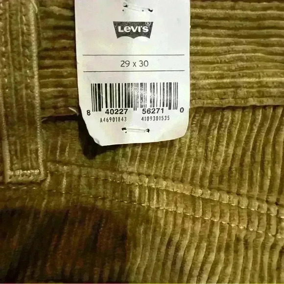 NWT Levi’s Corduroy Pants Size 29x30 - Picture 4 of 5